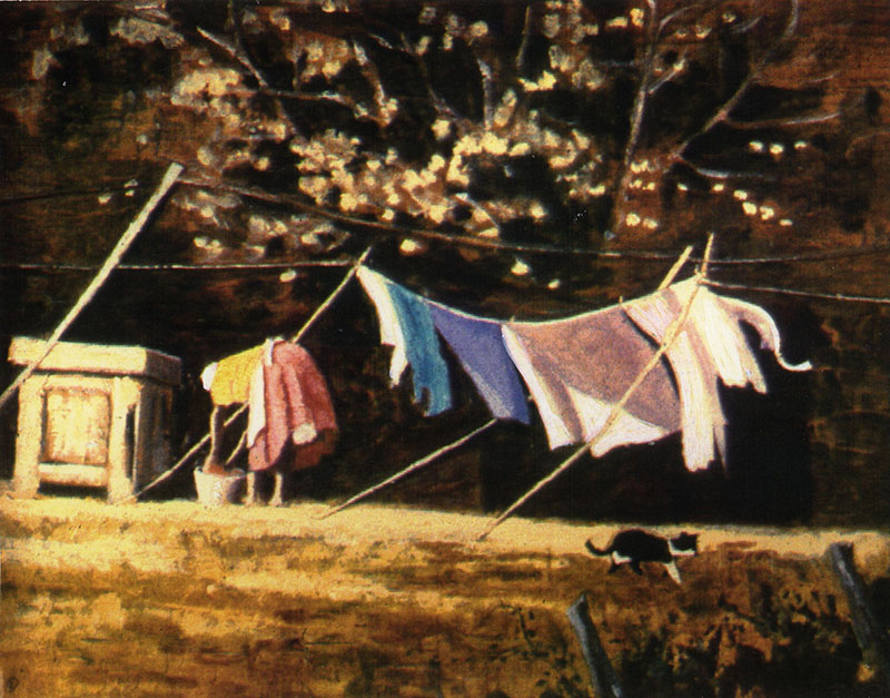 Washday, Old Tunica Road by Chestee Harrington